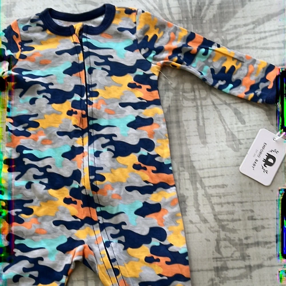 Emporio Baby Footie Size 6/9 M - Picture 5 of 11